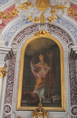 Église Saint Hilaire - Portrait de Saint Hilaire.jpg
