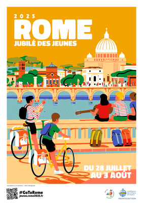 affiche du Jubilé des jeunes 2025