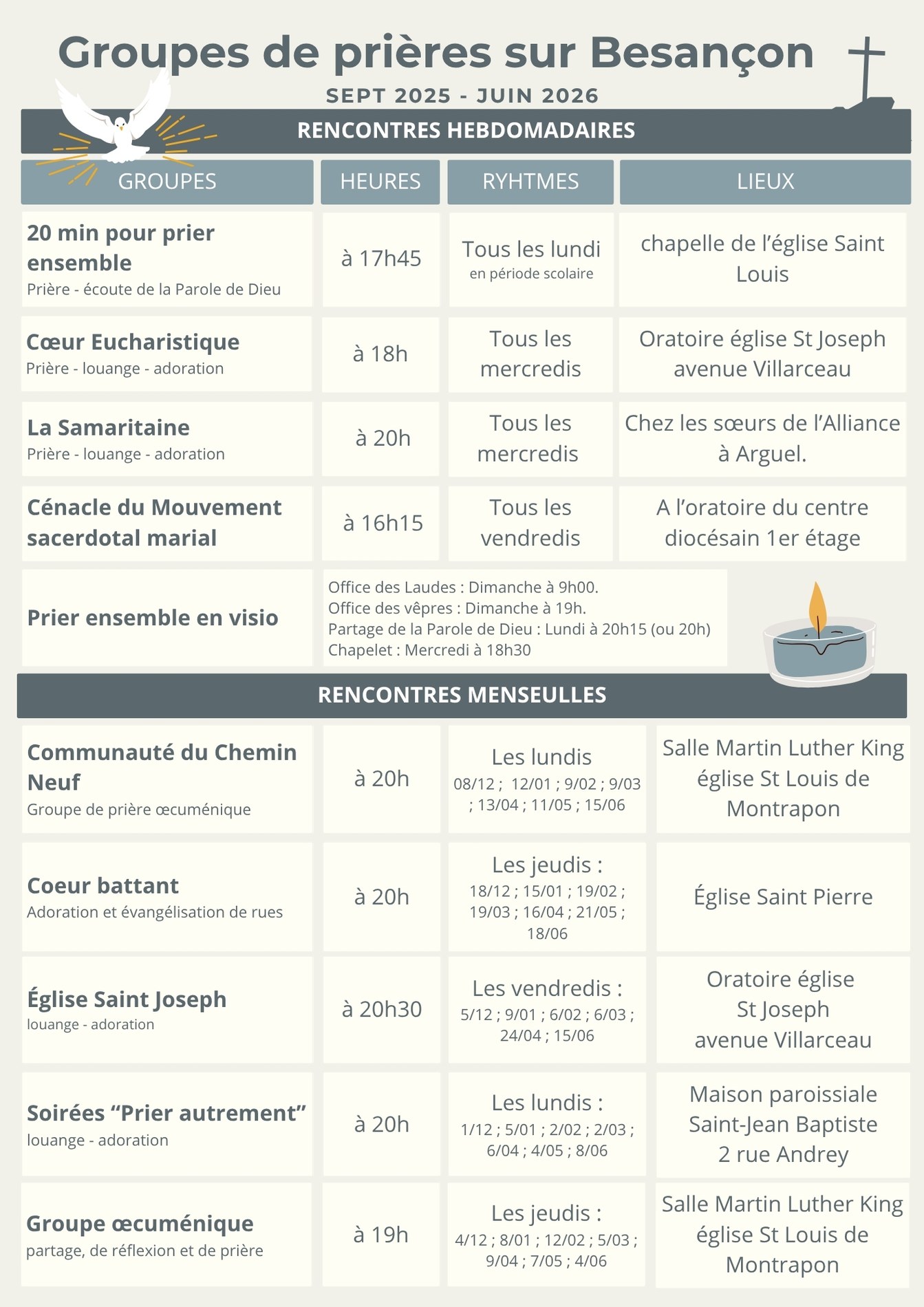 Bleu crème Simple Répartition des tâches ménagères Planning