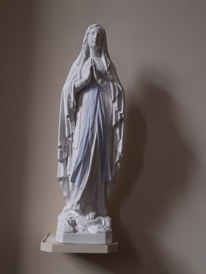 Eglise Saint Lazare de Devecey - La Vierge Marie.jpg