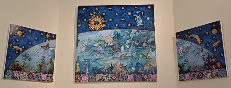 Triptyque église de Devecey