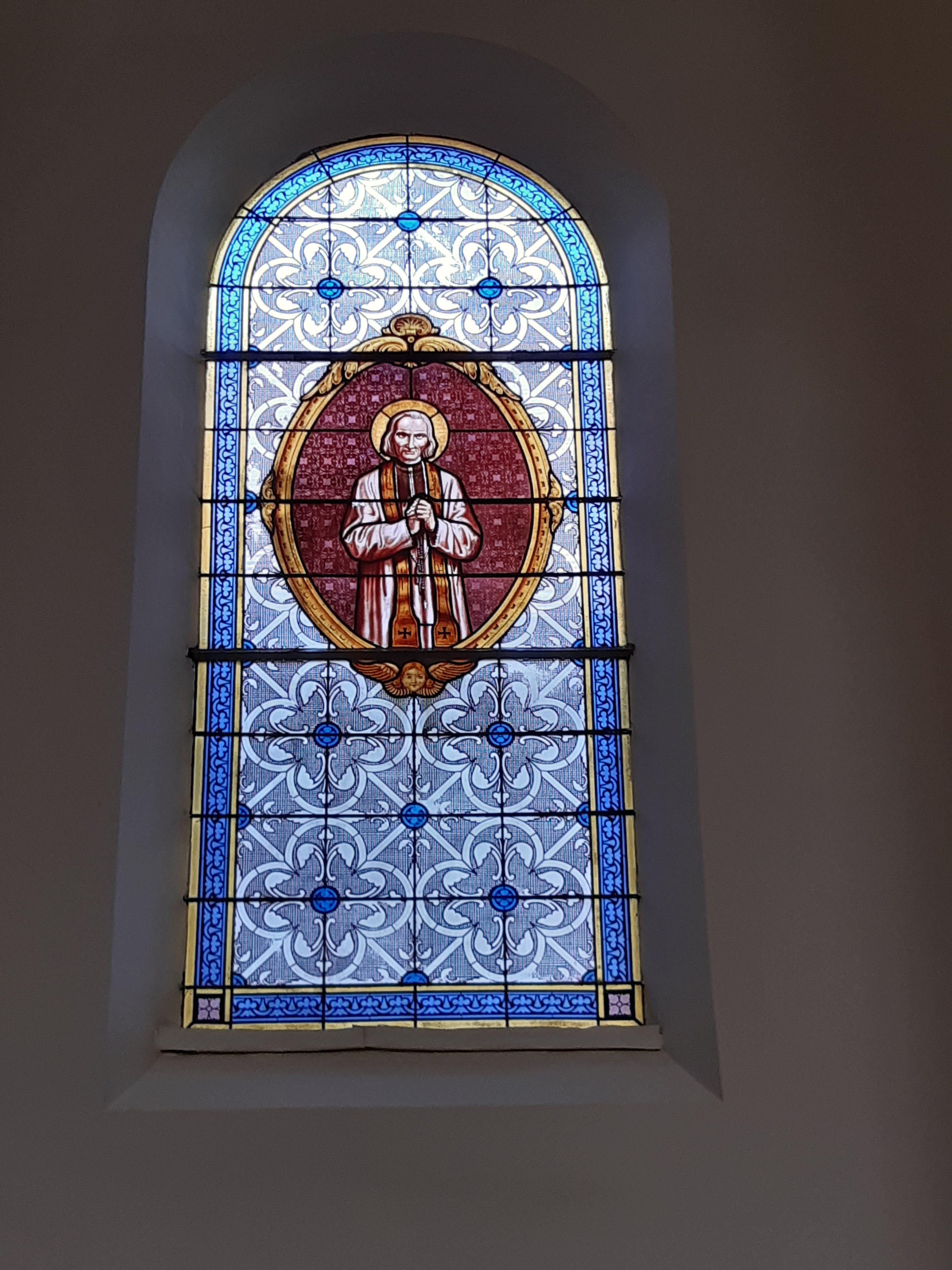 Eglise Saint Lazare de Devecey - Le Curé d'Ars Jean-Marie Vianney.jpg