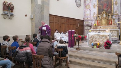 Messe des familles et entrée en Avent - Paroisse du Val des Salines - 27 nov. 2021