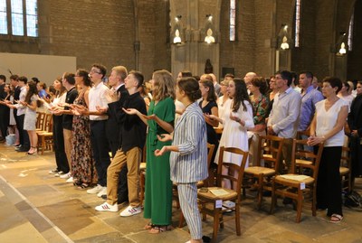 Confirmation des jeunes du doyenné - Eglise  Saint Claude Besançon - 26 juin 2022 (14).JPG