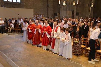 Confirmation des jeunes du doyenné - Eglise  Saint Claude Besançon - 26 juin 2022 (2).JPG