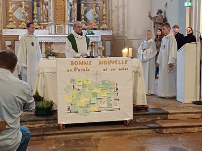 2e temps fort de la 1ère des communions - Eglise de Franois - 4 février 2024