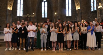Confirmation des jeunes du doyenné - Eglise  Saint Claude Besançon - 26 juin 2022 (15).JPG
