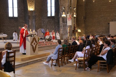 Confirmation des jeunes du doyenné - Eglise  Saint Claude Besançon - 26 juin 2022 (5).JPG