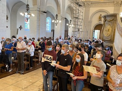 Messe de rentrée - Eglise de Pin - 11 septembre 2021