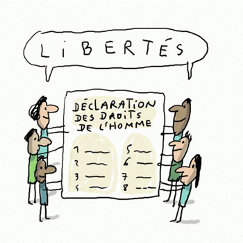 Les Droits de l'Homme dans les programmes scolaires