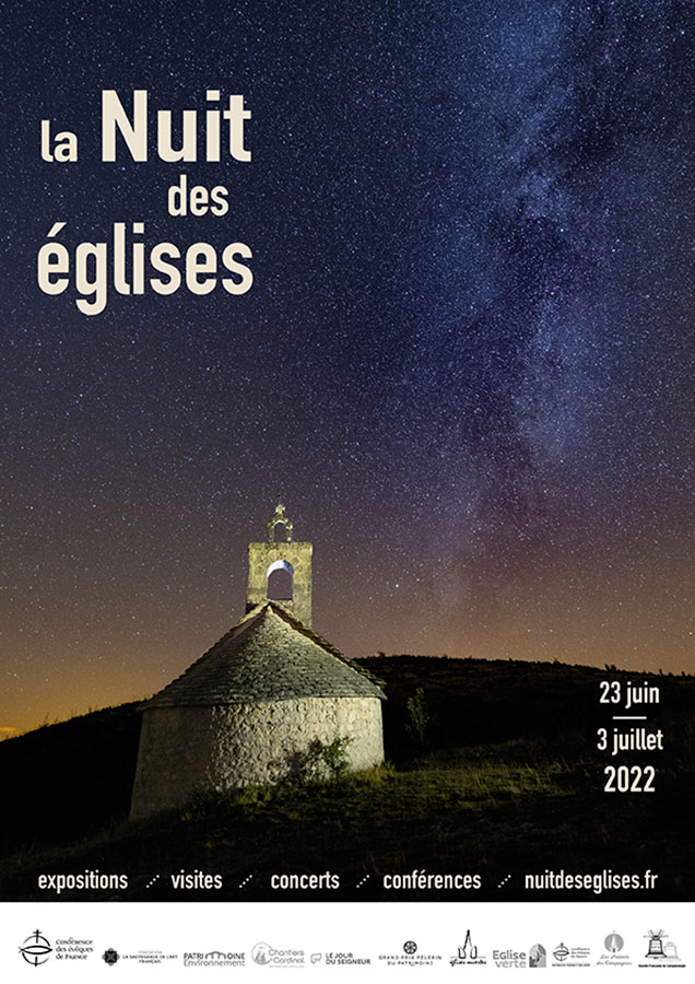 Nuit des églises 2022 - Affiche