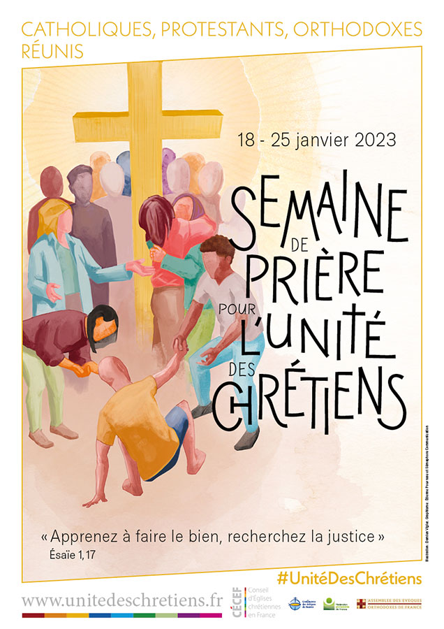 Semaine Unité Chrétiens 2023 - Affiche