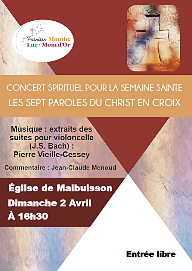 02/04/2023 - Concert spirituel pour la Semaine Sainte à Malbuisson