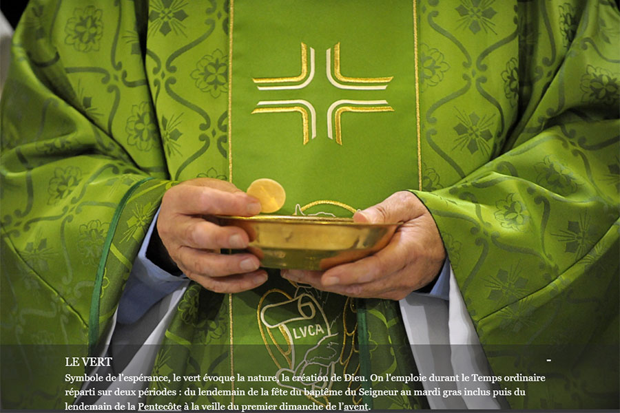 Couleurs liturgiques - Diaporama Aleteia