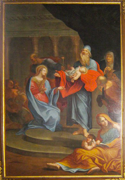 Présentation de Jésus au temple - Église de Pirey