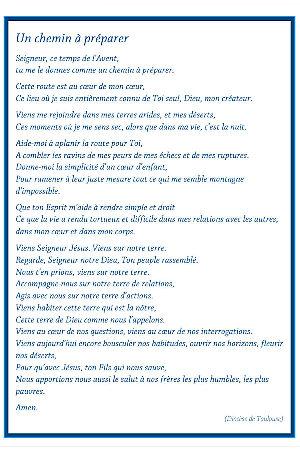 Avent1-2 Un chemin a preparer.jpg Un chemin à préparer