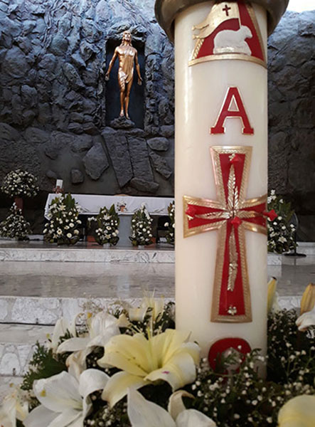 Semaine Sainte - Cierge Pascal