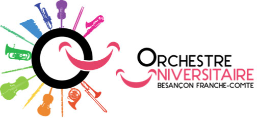 Logo de l'orchestre universitaire Besançon Franche-Comté