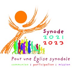 Logo Synode Synodalité 2021-2023