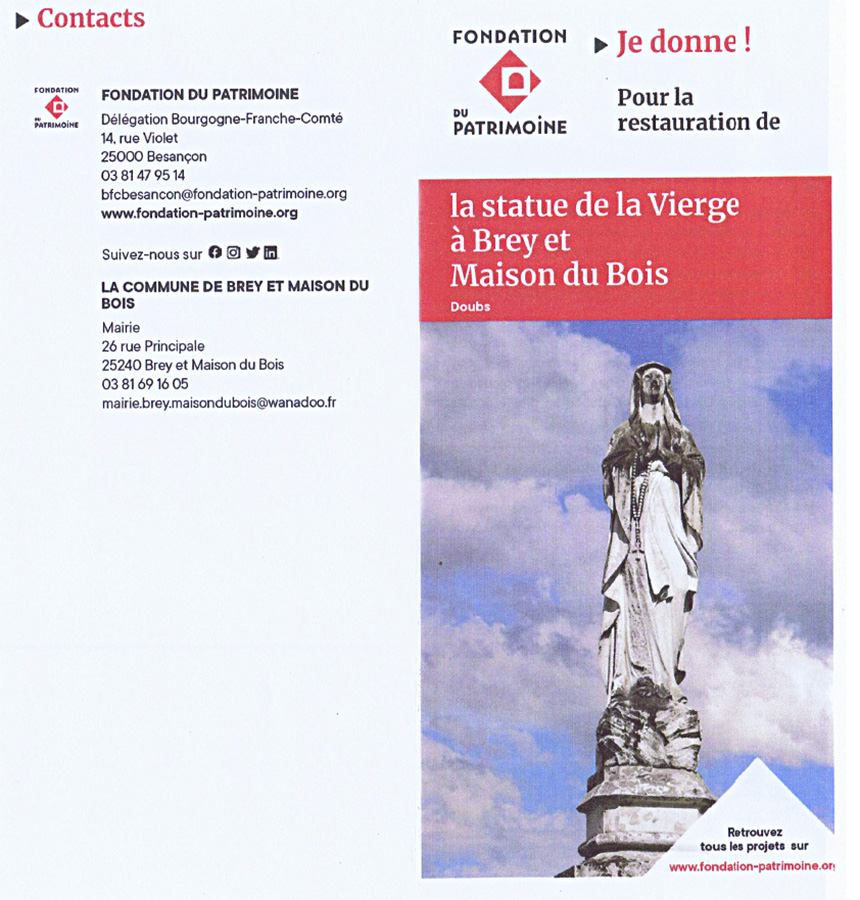 Restauration Statue Vierge Brey et Maison-du-Bois Flyer.jpg