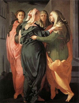 egl carmignano visitation pontormo x72 La Visitation par Pontormo