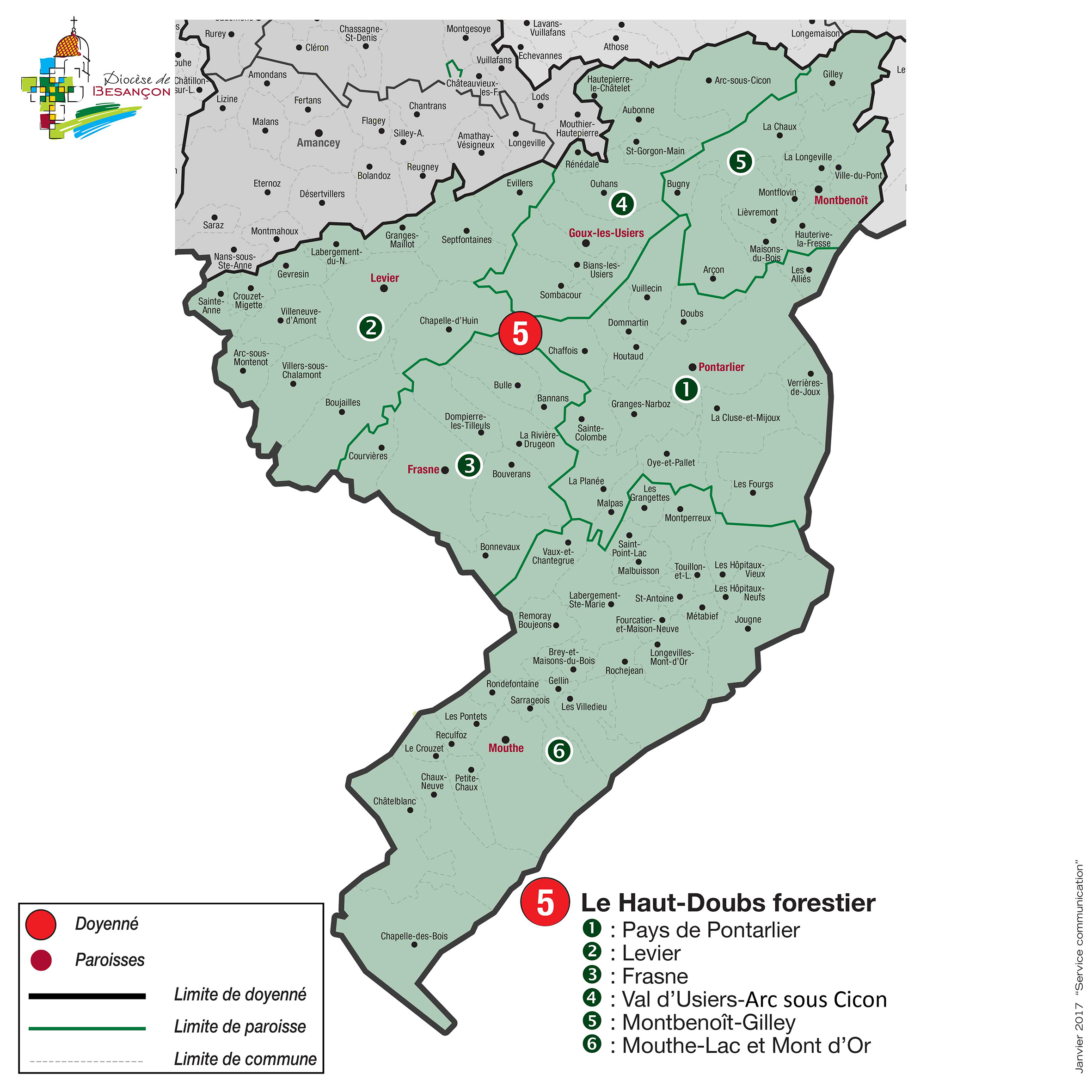 Carte doyenné