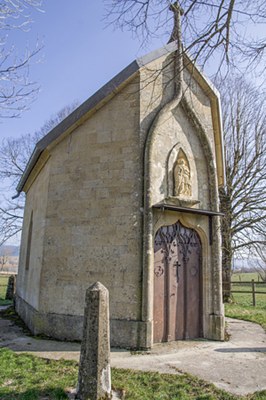 2023-08b- à VUILLECIN, la chapelle St Georges