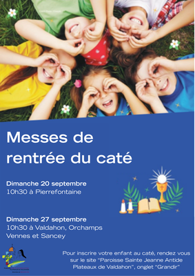 Rentrée du caté (1)