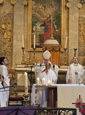 église de Cromary dédiée à St Matthias