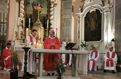 messe à Rioz le 11 mai
