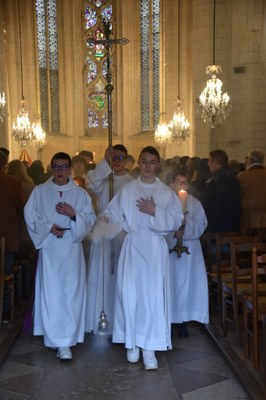 Procession fin messe 2