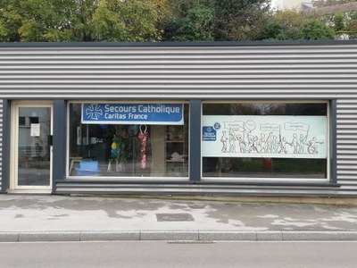 Local Secours catholique Gray   Novembre 2022