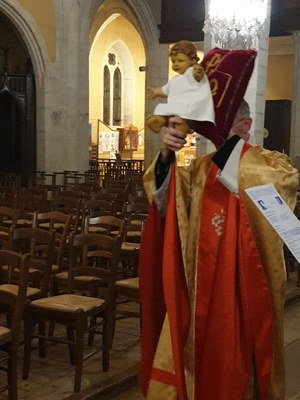 Veillée Noël 1   Basilique Gray   2021