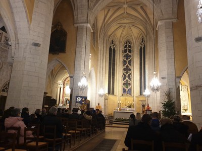 Veillée Noël 3   Basilique Gray   2021