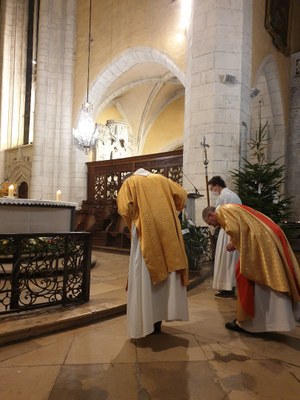 Veillée Noël   Basilique Gray   2021