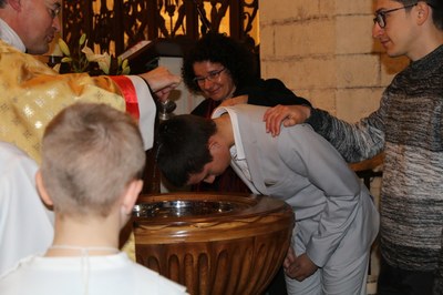 Veillée pascale 14   Baptême   8.4.2023