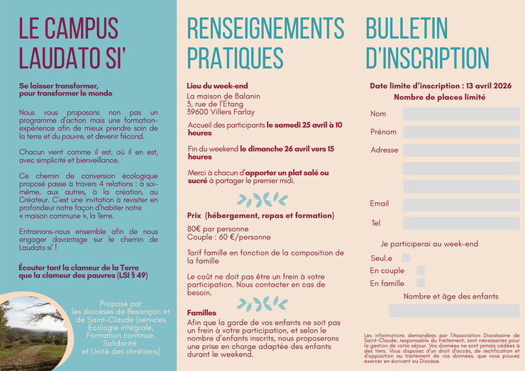 Dépliant Campus Laudato si’ V6 page 2 compressée
