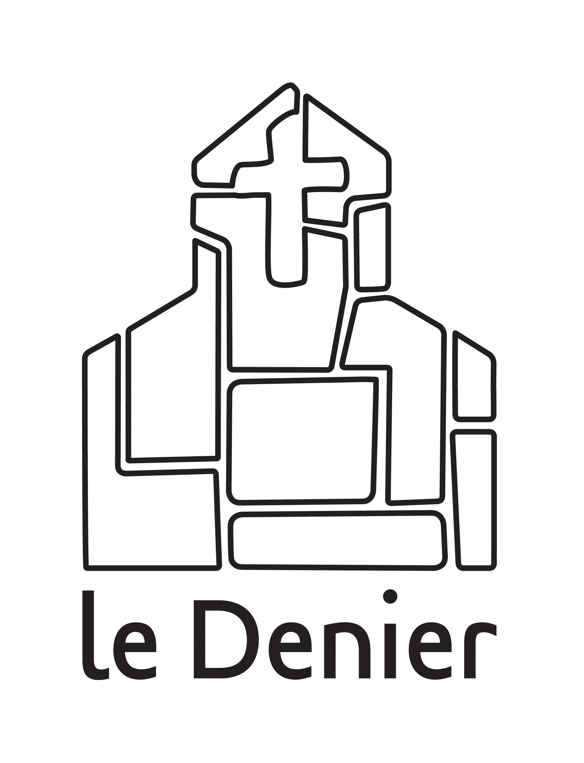 Logo Denier : trait