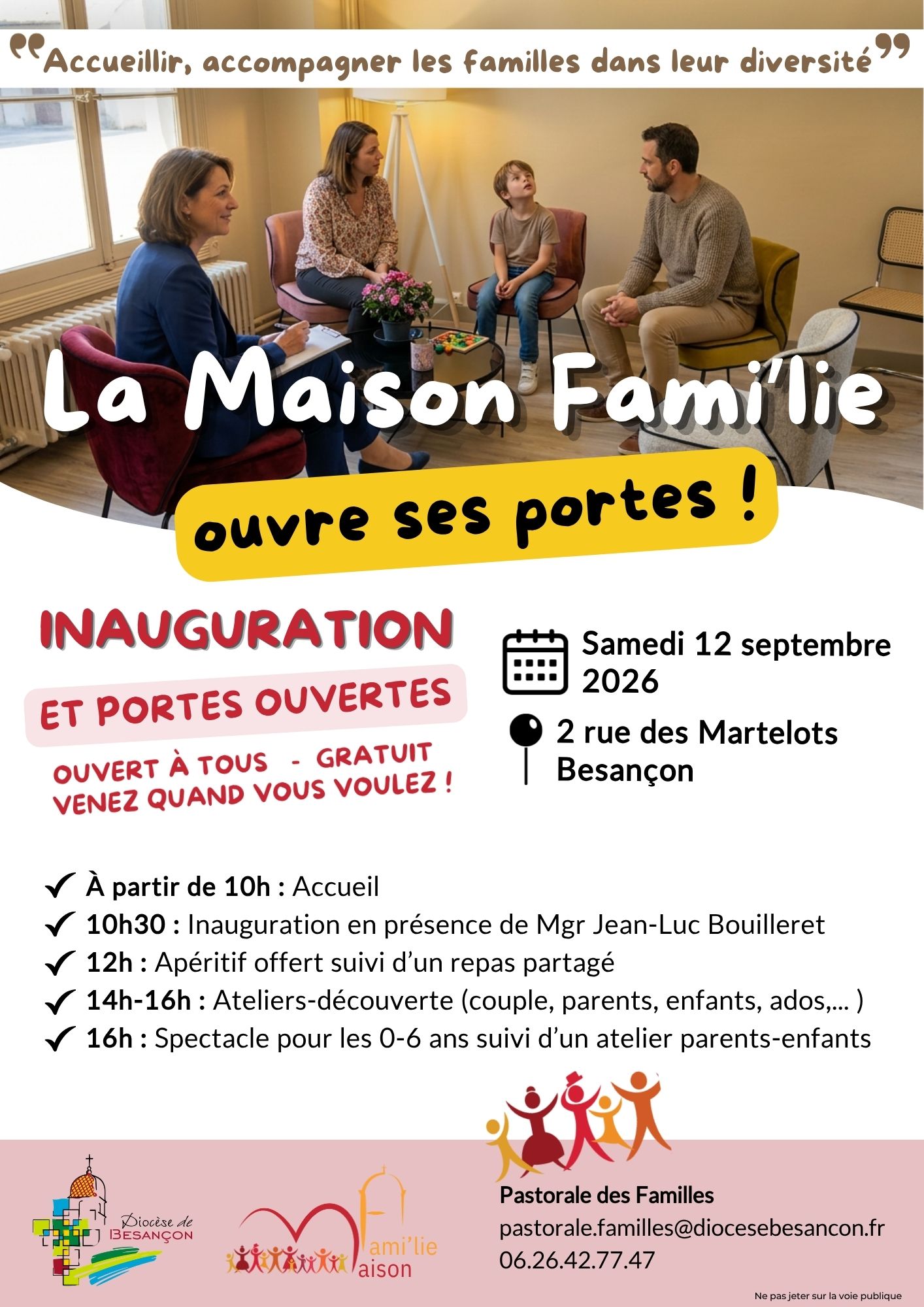 12 09 2026 Inauguration Maison Fami'lie