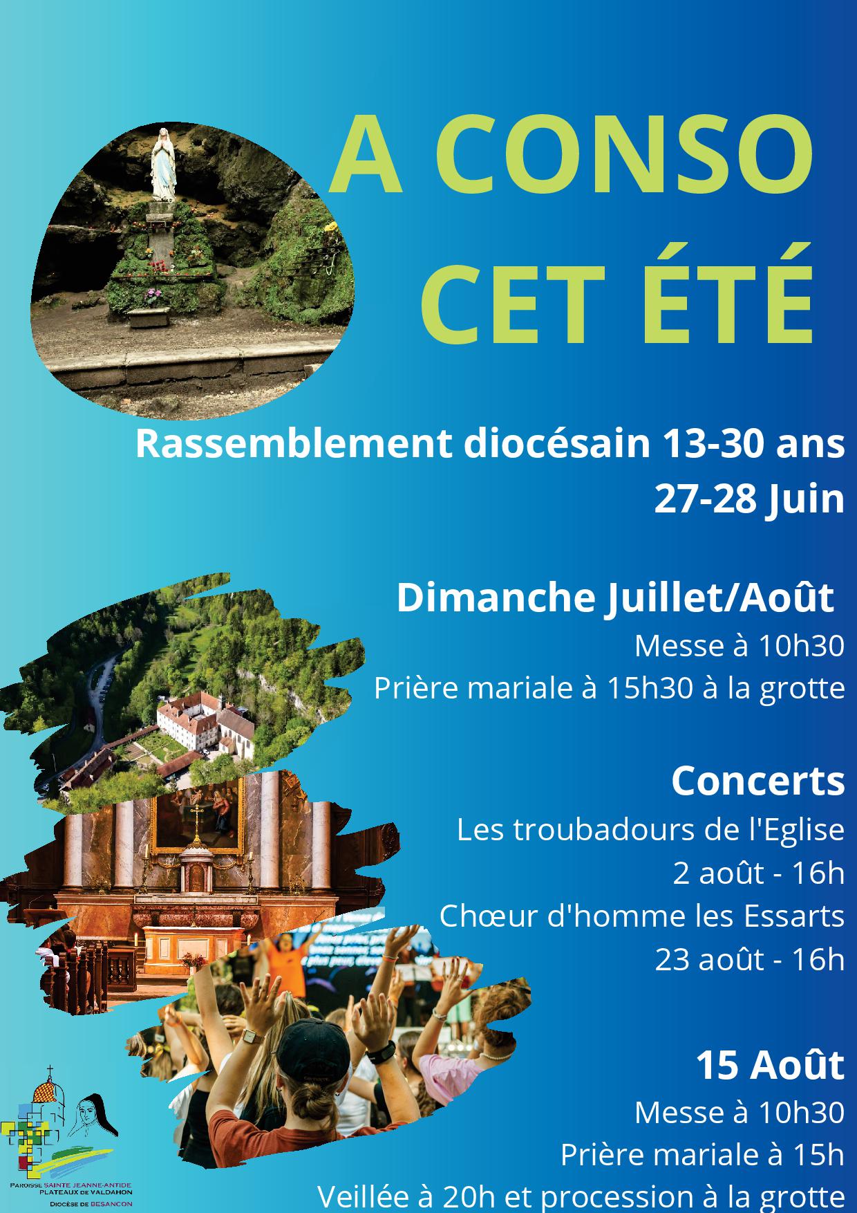 A CONSO CET ÉTÉ