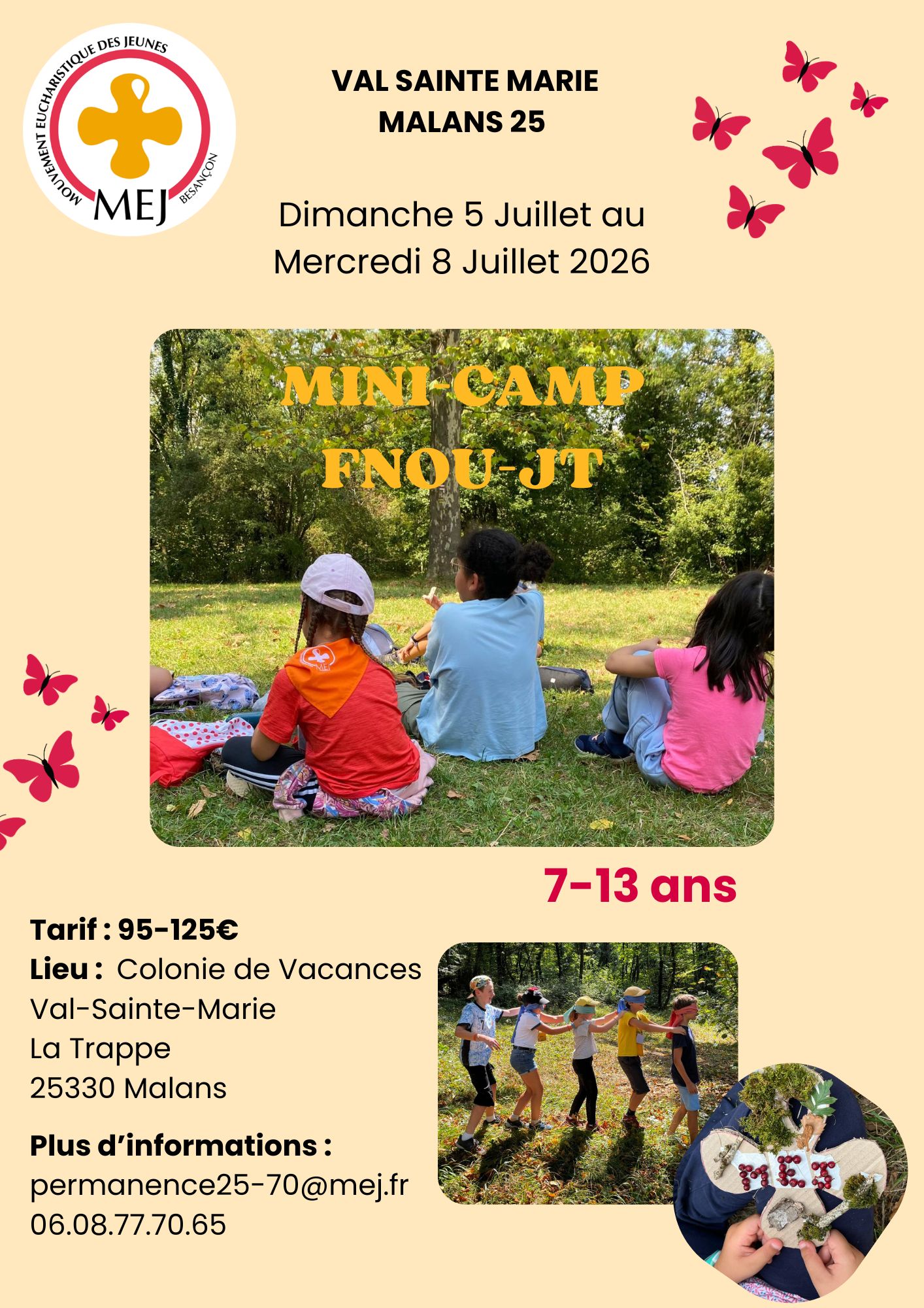 AFFICHE MINI CAMP 2026 2