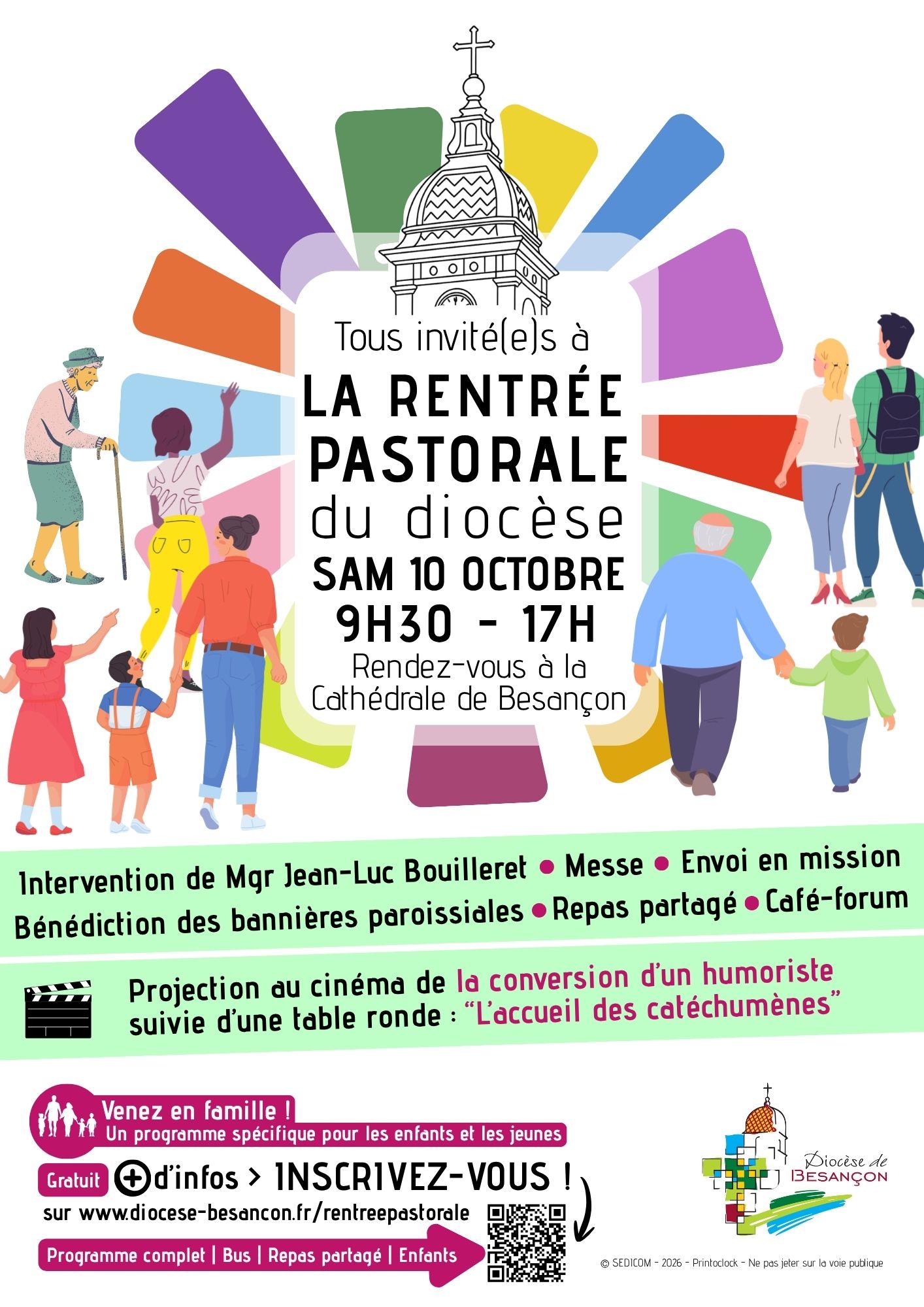 AFFICHE Rentrée pastorale diocésaine