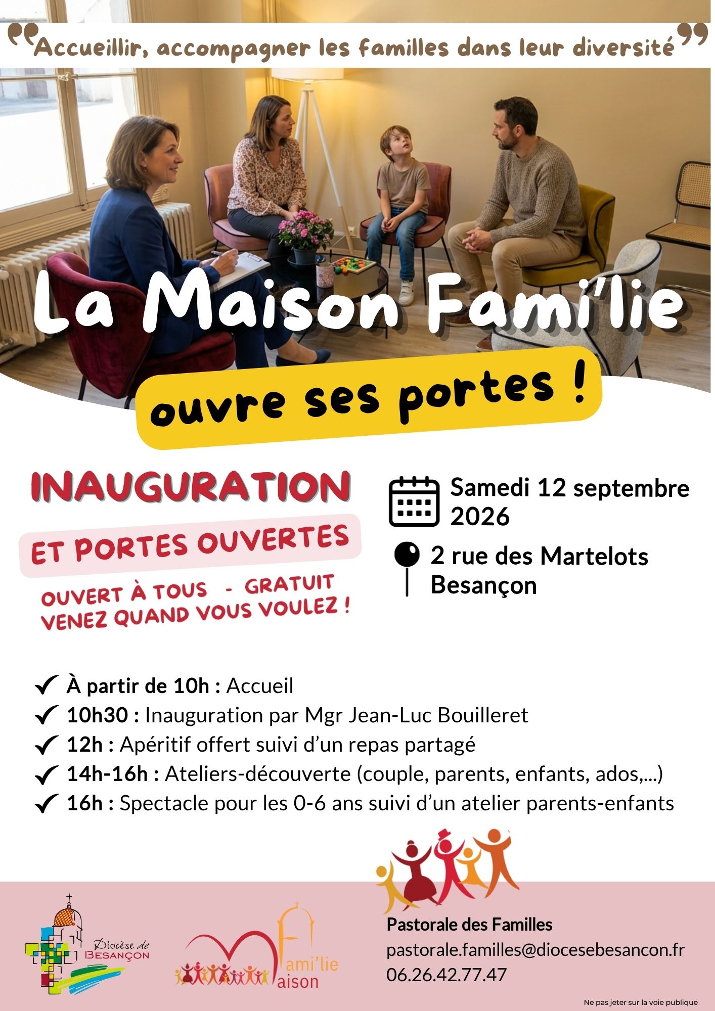 Inauguration Maison Fami'lie V2
