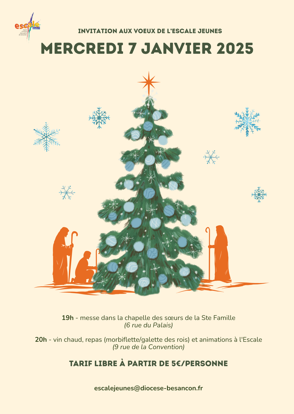 Invitation aux voeux de l'Escale VF